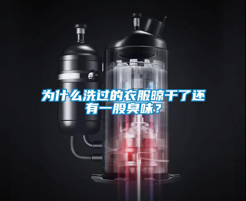 為什么洗過的衣服晾干了還有一股臭味？