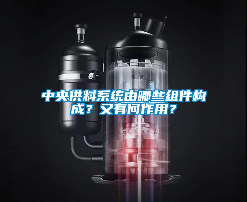 中央供料系統(tǒng)由哪些組件構成？又有何作用？