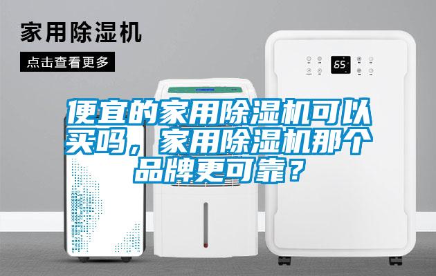 便宜的家用除濕機可以買嗎，家用除濕機那個品牌更可靠？