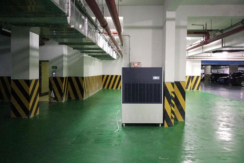 別墅地下室新風(fēng)除濕系統(tǒng),吊頂式新風(fēng)除濕機要選對