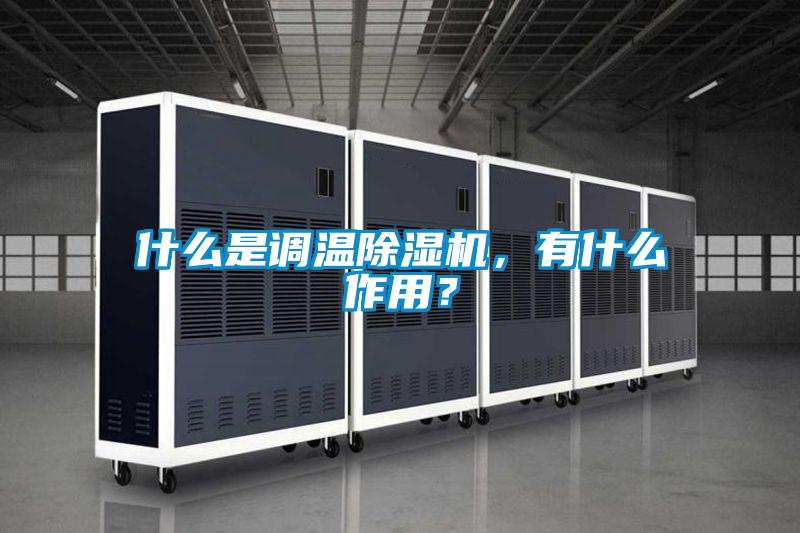 什么是調(diào)溫除濕機(jī),有什么作用?