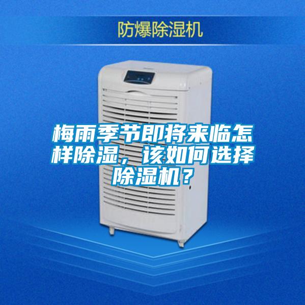 梅雨季節(jié)即將來臨怎樣除濕,該如何選擇除濕機?
