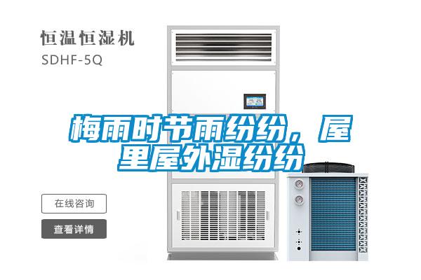 梅雨時(shí)節(jié)雨紛紛,屋里屋外濕紛紛