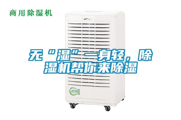 無“濕”一身輕,除濕機(jī)幫你來除濕