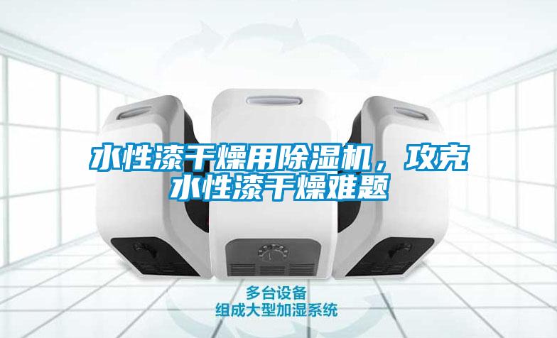 水性漆干燥用除濕機，攻克水性漆干燥難題