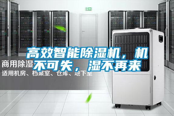 高效智能除濕機，機不可失，濕不再來