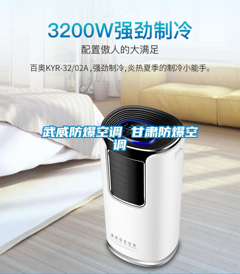 武威防爆空調 甘肅防爆空調