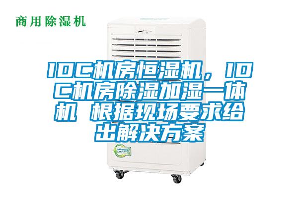 IDC機(jī)房恒濕機(jī)，IDC機(jī)房除濕加濕一體機(jī) 根據(jù)現(xiàn)場(chǎng)要求給出解決方案