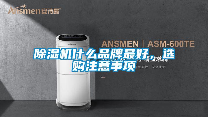 除濕機什么品牌最好，選購注意事項