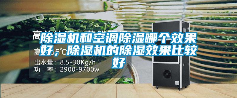 除濕機和空調除濕哪個效果好，除濕機的除濕效果比較好