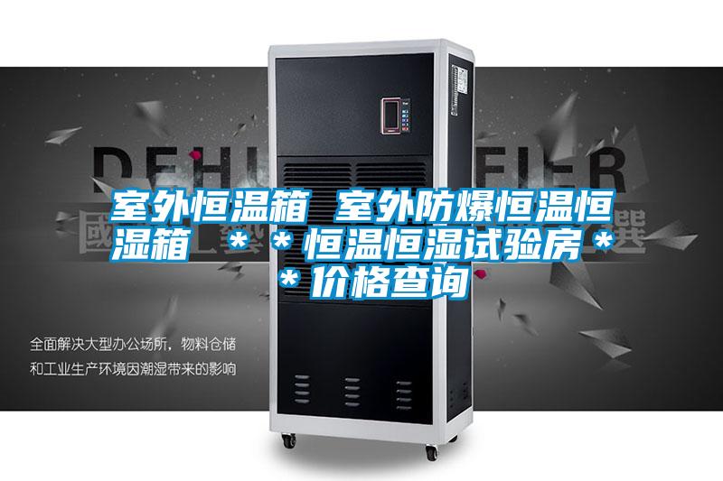 室外恒溫箱 室外防爆恒溫恒濕箱 **恒溫恒濕試驗(yàn)房**價(jià)格查詢