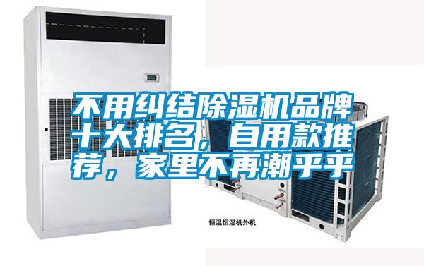 不用糾結除濕機品牌十大排名，自用款推薦，家里不再潮乎乎