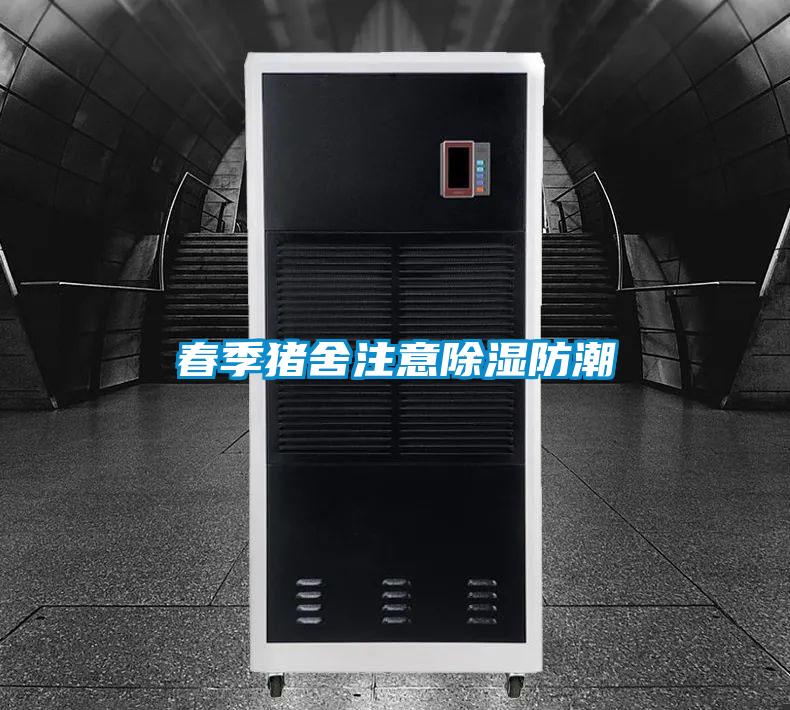 春季豬舍注意除濕防潮