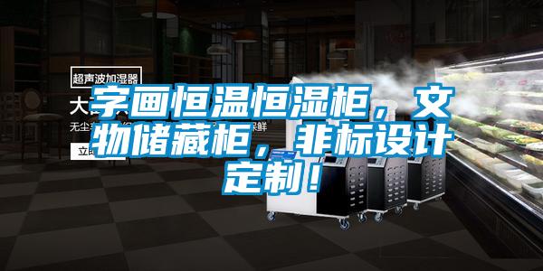 字畫恒溫恒濕柜，文物儲藏柜，非標設計定制！