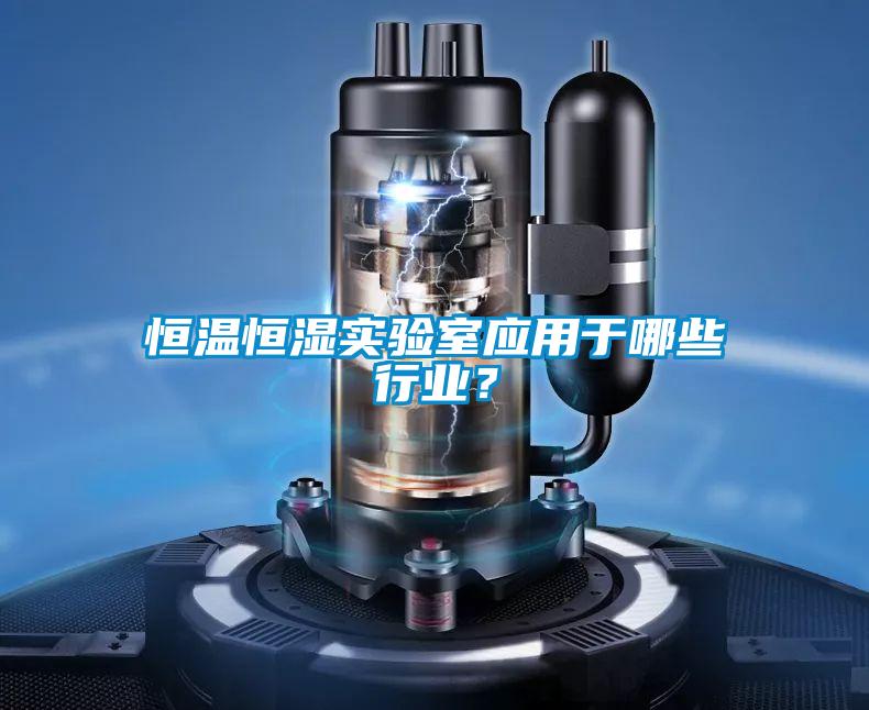 恒溫恒濕實驗室應(yīng)用于哪些行業(yè)?