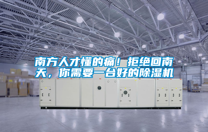 南方人才懂的痛!拒絕回南天,你需要一臺好的除濕機