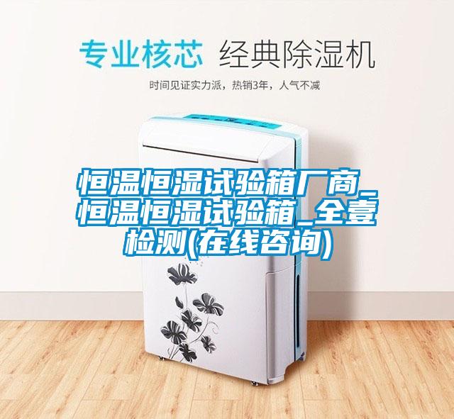 恒溫恒濕試驗箱廠商_恒溫恒濕試驗箱_全壹檢測(在線咨詢)