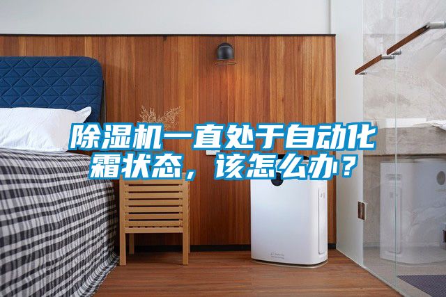 除濕機一直處于自動化霜狀態,該怎么辦?
