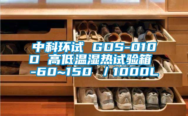 中科環(huán)試 GDS-010D 高低溫濕熱試驗(yàn)箱 -60~150℃/1000L