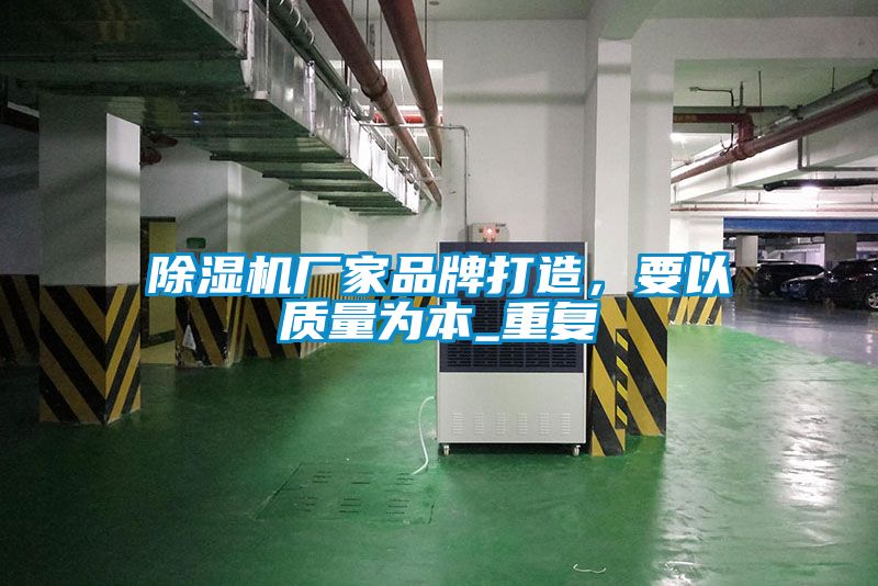 除濕機廠家品牌打造,要以質(zhì)量為本_重復(fù)